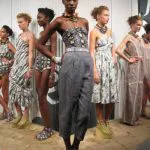 Models pose at the Spring 2011 Suno Presentation. Which pair is your favorite?