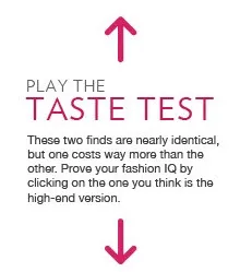 taste test