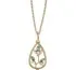 Temple St. Clair for Target leaf necklace, $39.99