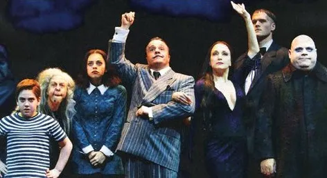 the addams family on broadway with nathan lane and bebe neuwirth