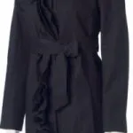 the limited ruffled trench the limited ruffled trench