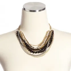 tough chain statement necklace