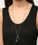tricycle charm necklace