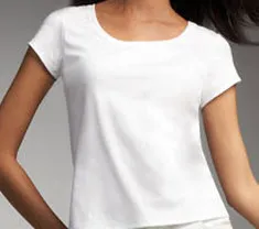 white tee