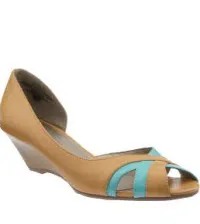 women's peep toe wedges