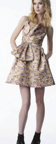 zac posen for target floral dress