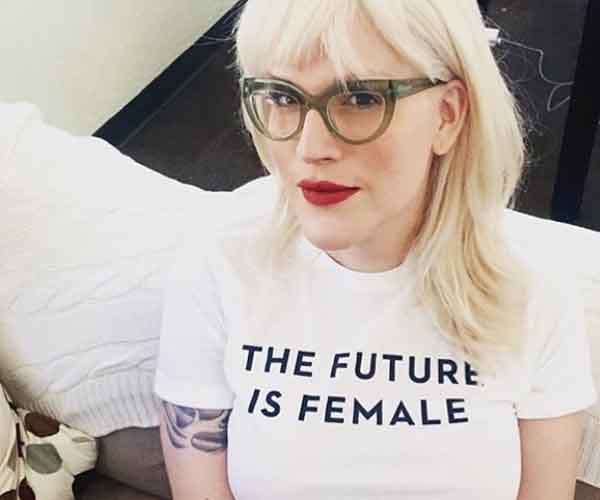 women's movement the future is female t-shirt