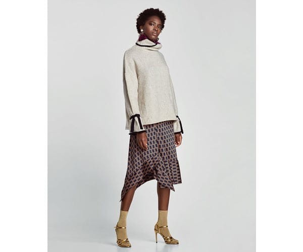 zara turtleneck sweater