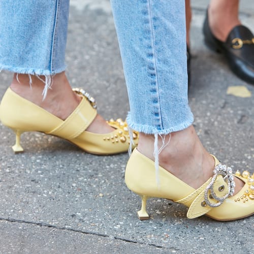 how to wear kitten heels