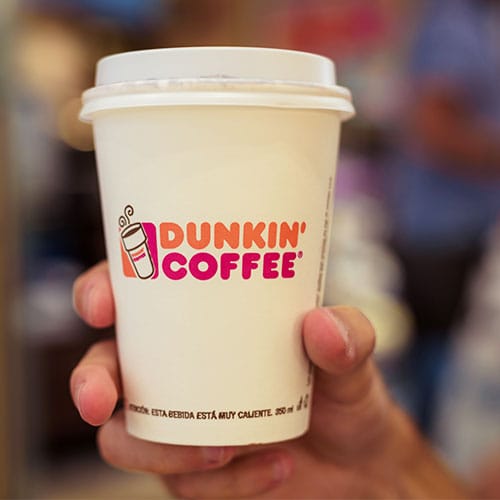 dunkin cup
