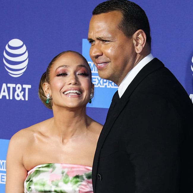 Jennifer Lopez and Alex Rodriguez