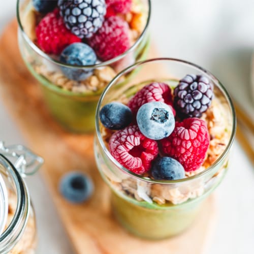 matcha overnight oats