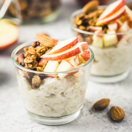 apple overnight oats
