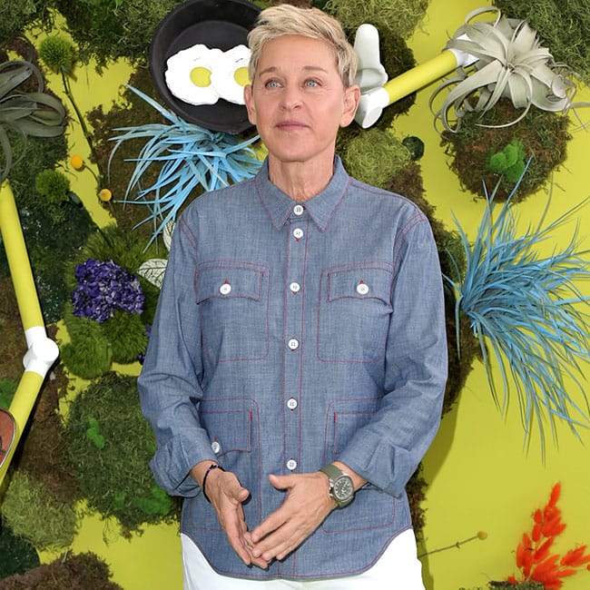 ellen degeneres living with courtney cox roommates