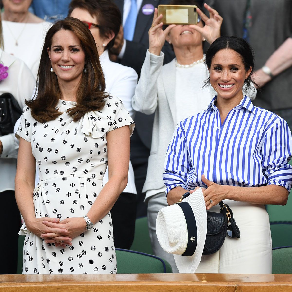 Kate Middleton Meghan Markle Wimbledon 2014