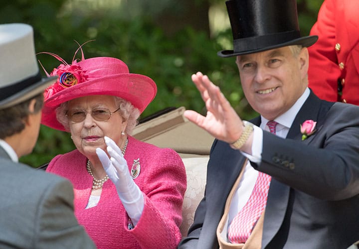 Prince Andrew Queen Elizabeth II