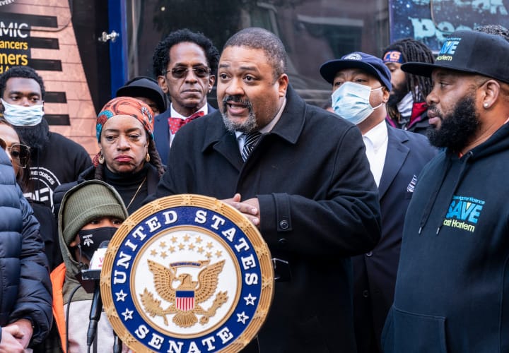 Manhattan District Attorney Alvin Bragg.