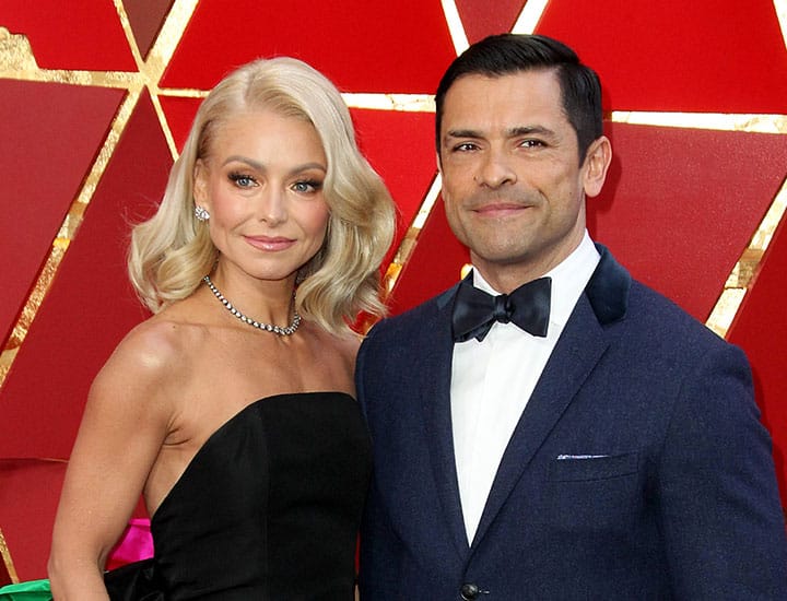 Kelly Ripa and Mark Consuelos.