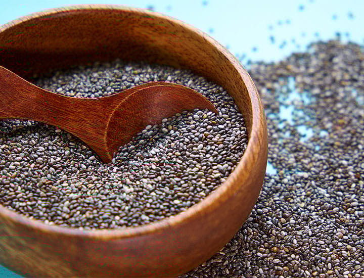 Chia seeds.