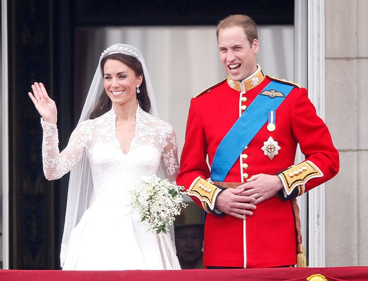 Royal Wedding Kate Middleton Prince William on the balcony