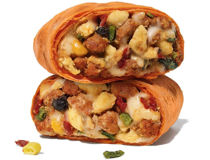 Dunkin' Chorizo & Egg Wrap