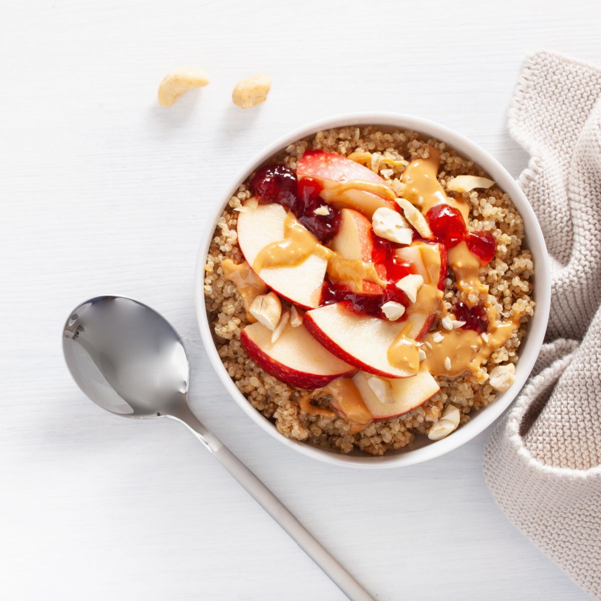 quinoa breakfast bowl