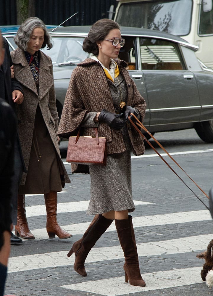 angelina jolie on set for Maria