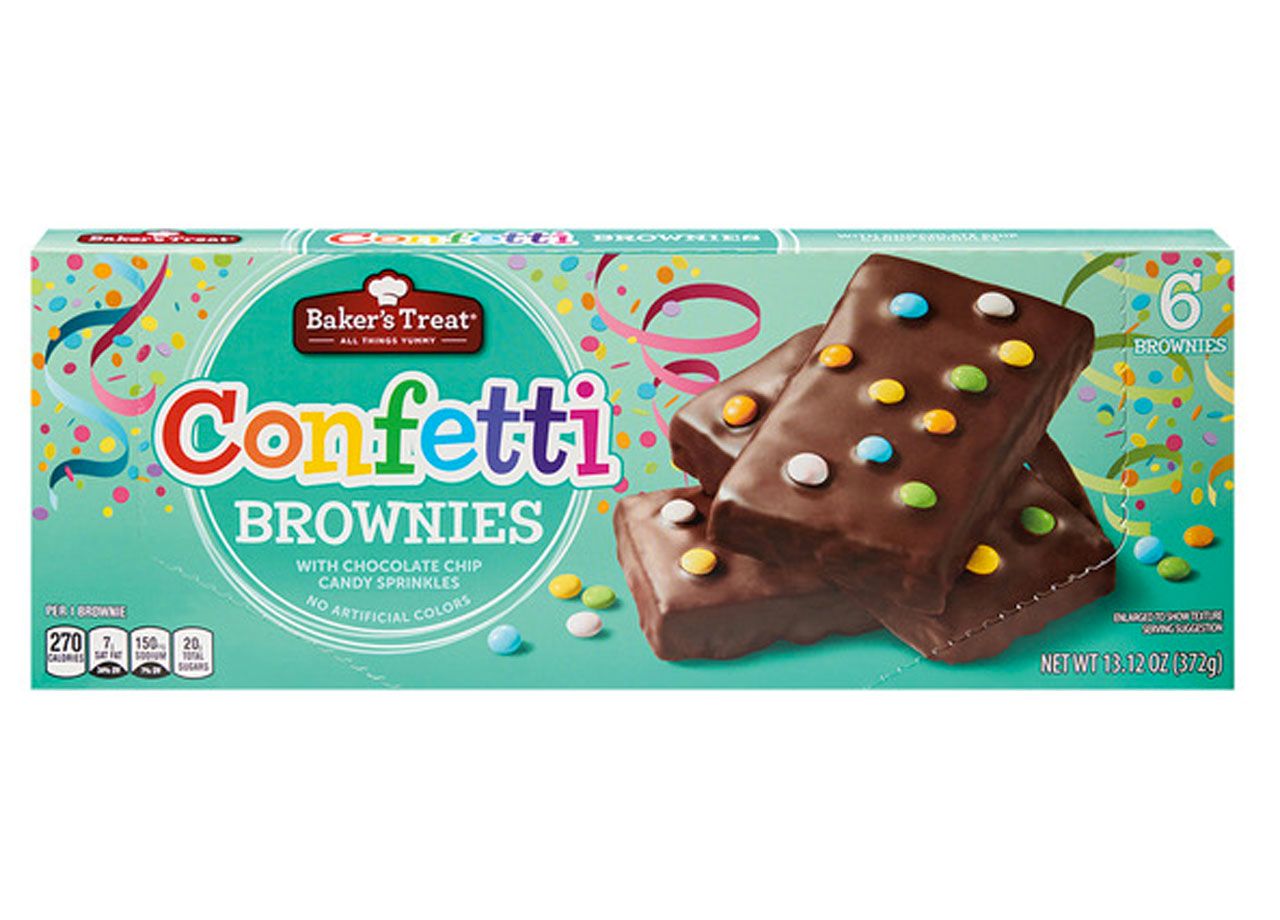 aldi confetti brownies