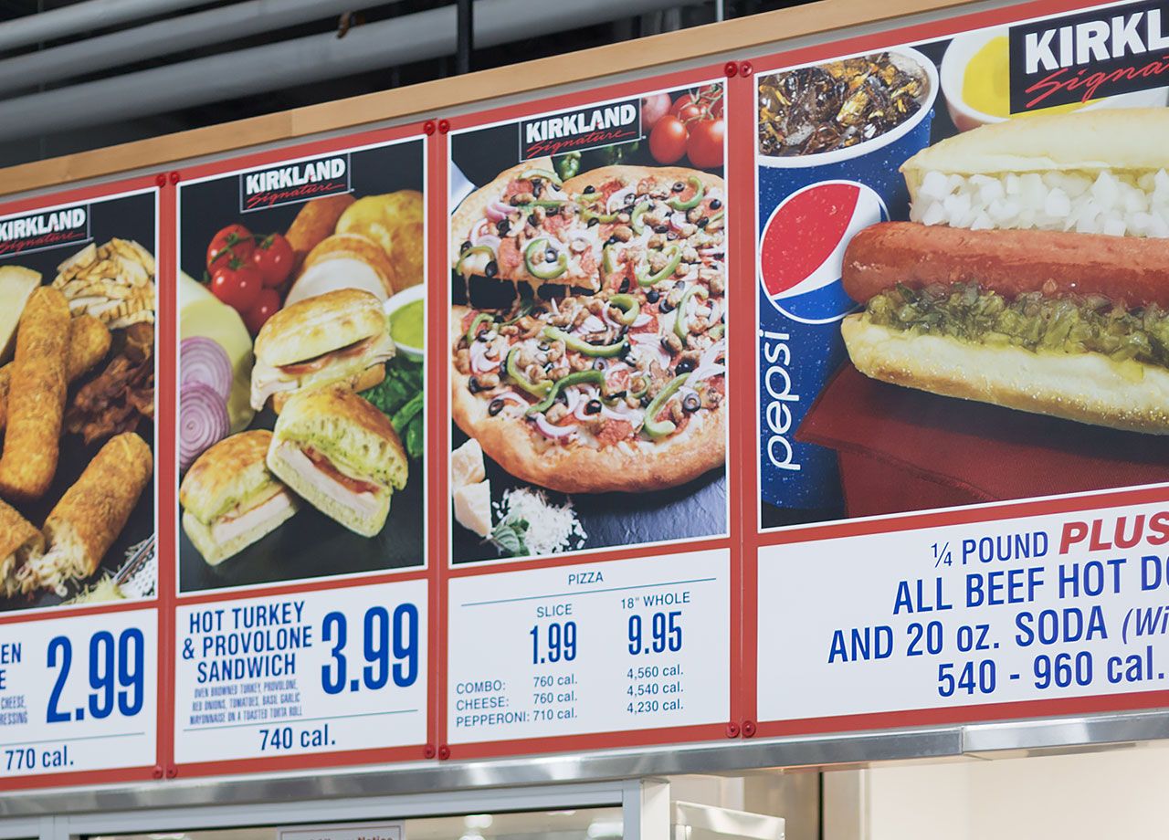 costco food court combo pizza