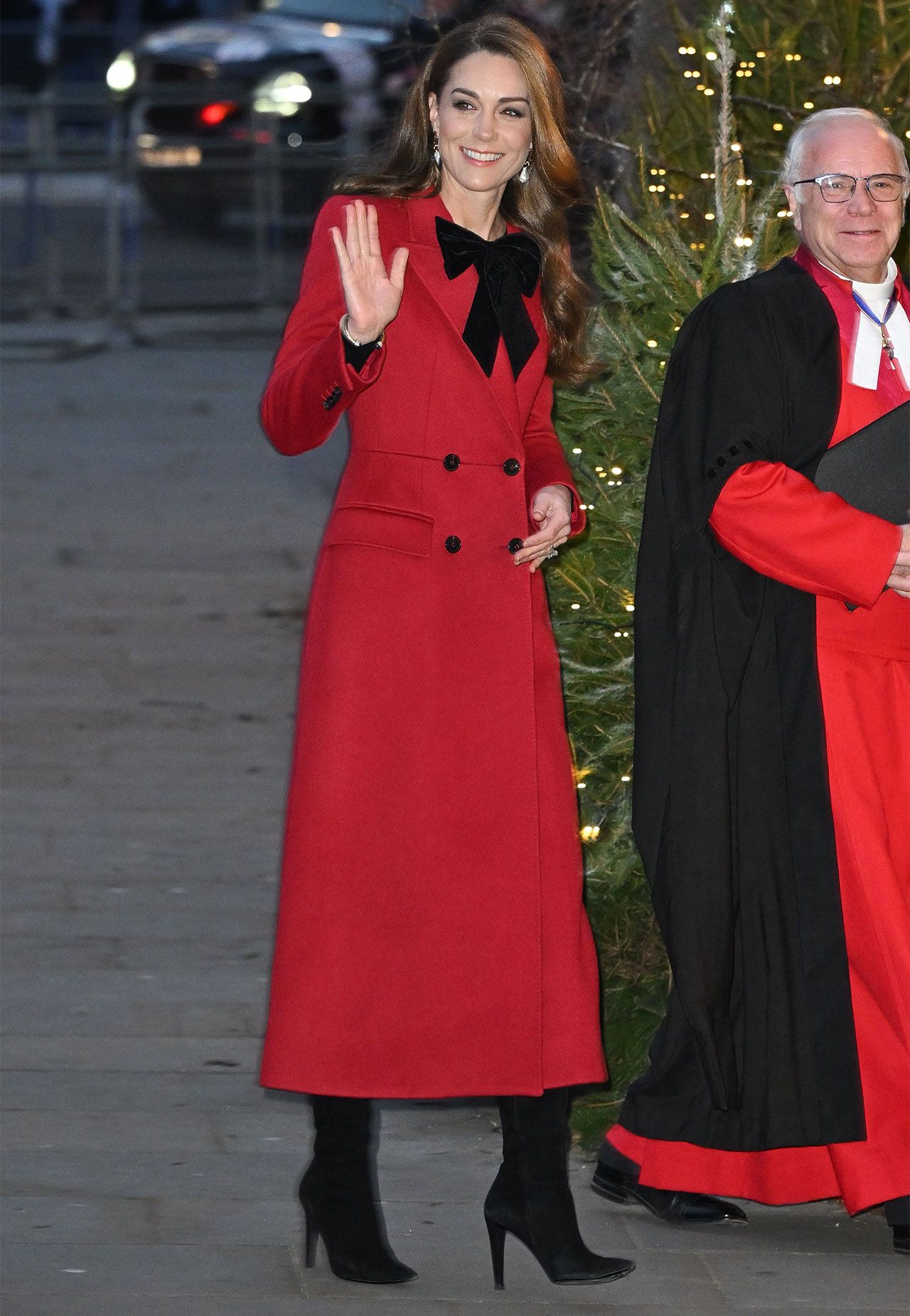 Kate Middleton Together at Christmas carol service