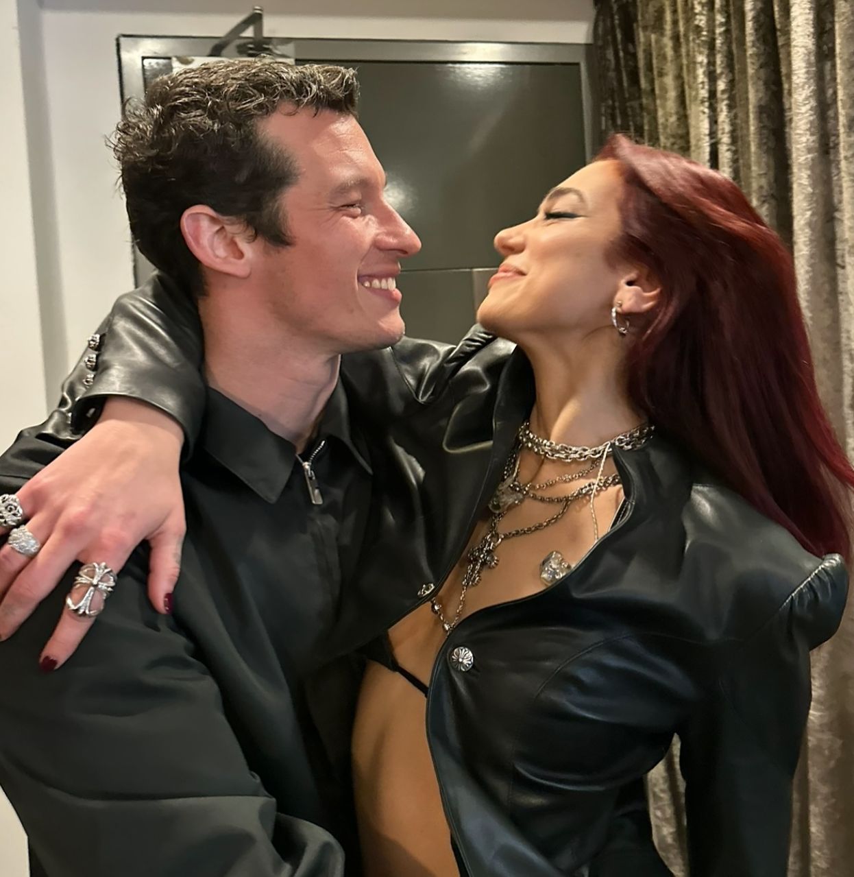 dua lipa callum turner