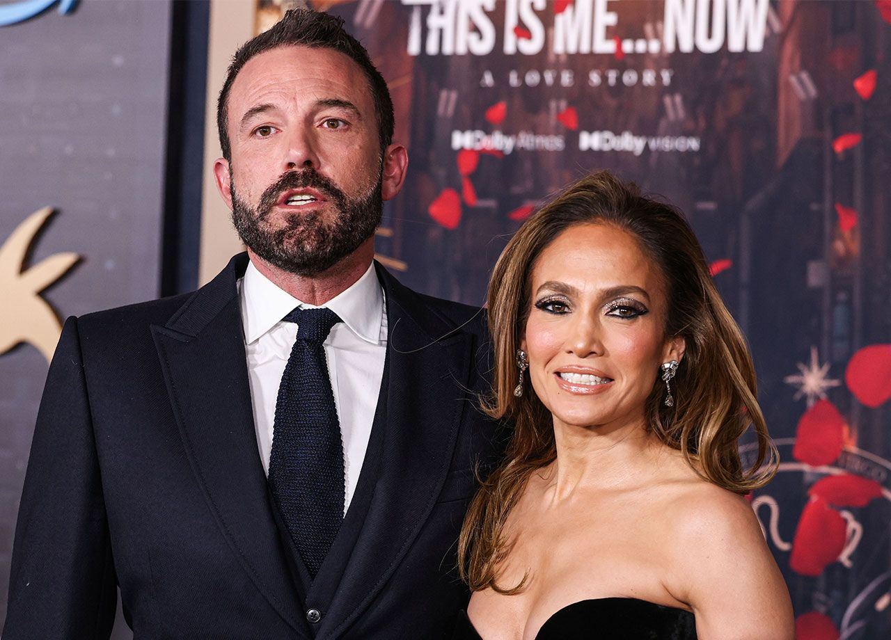 Jennifer Lopez and Ben Affleck This is Me Now a Love Story premiere