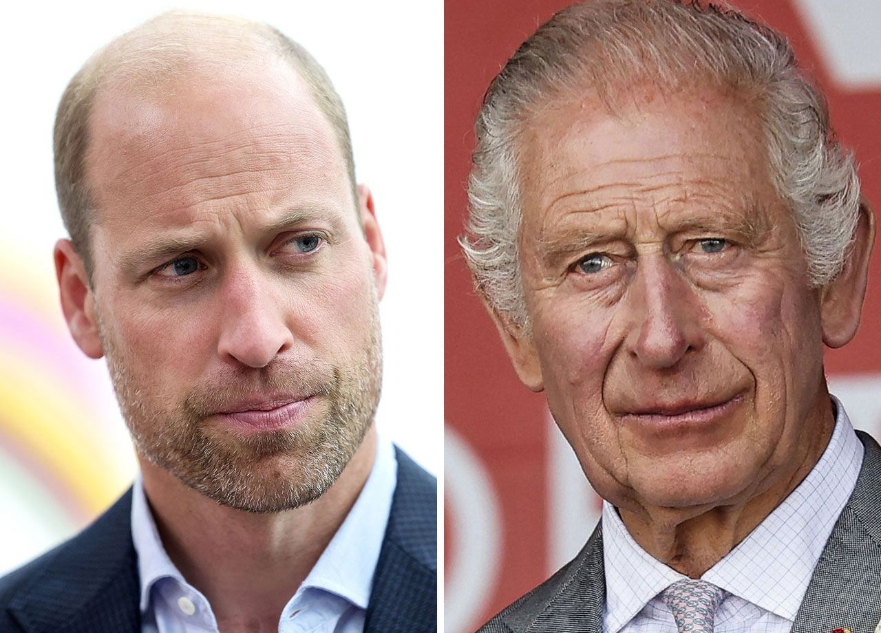 Prince William and King Charles