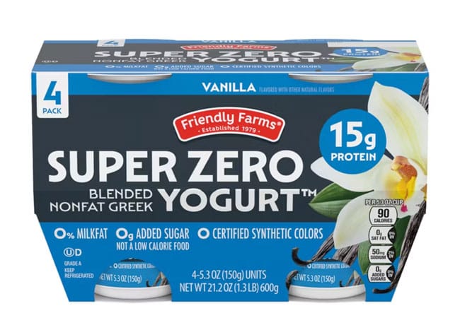aldi vanilla protein yogurt