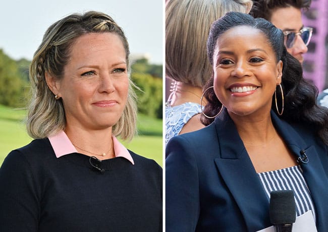 Dylan Dreyer and Sheinelle Jones on Today