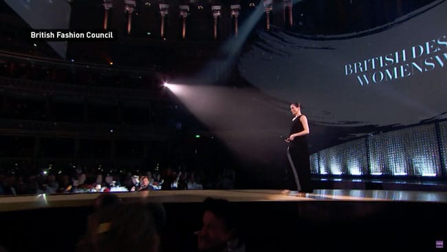 Meghan Markle At The 2018 British Fashion Awards