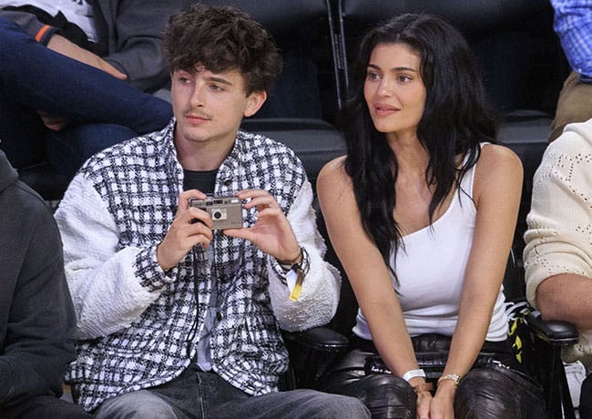 timothee chalamet kylie jenner