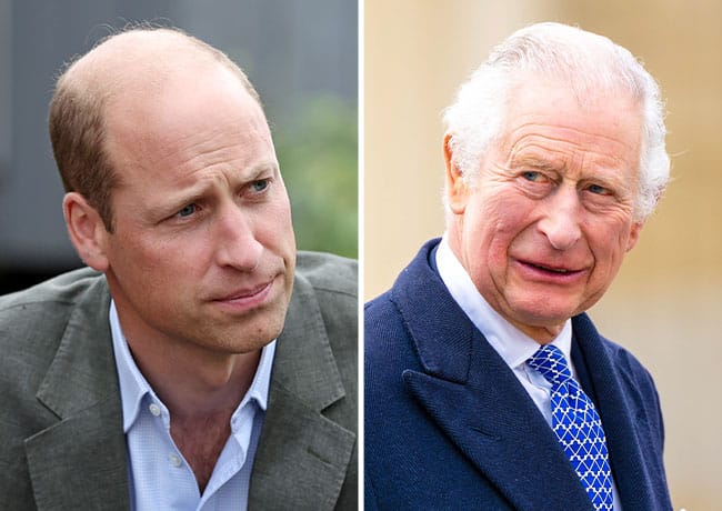 king charles prince william