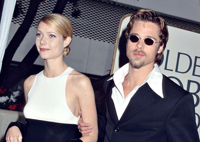 Gwyneth Paltrow and Brad Pitt