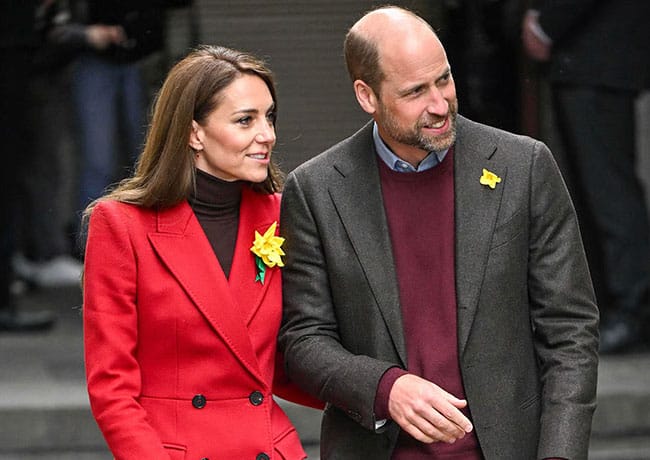 Prince William and Kate Middleton in Wales