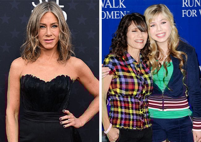 Jennifer Aniston Jennette McCurdy Debby McCurdy