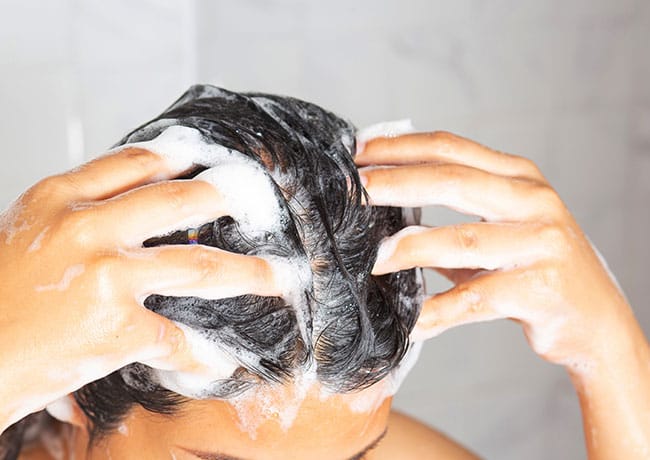woman-washing-hair
