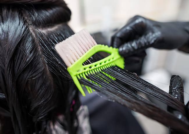 woman-keratin-treatment