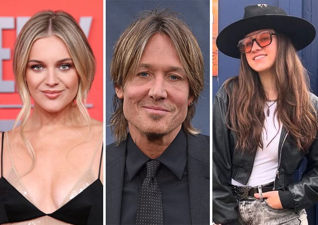Keith Urban with Kelsea Ballerini and Maggie Baugh