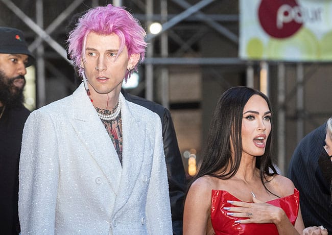 Megan Fox and Machine Gun Kelly Tribeca Film Festival