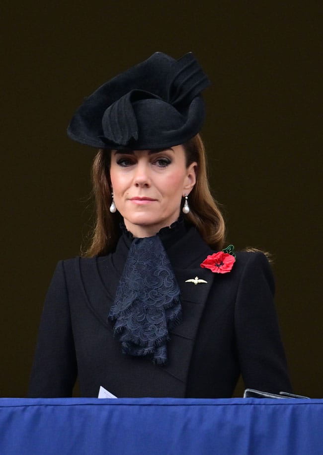 Kate Middleton Remembrance Sunday 2025 balcony
