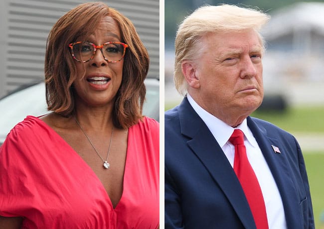 donald trump gayle king