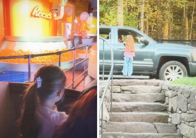 Gigi Hadid Instagram Khai pictures Reeses ride and green truck
