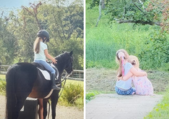 Gigi Hadid Instagram Khai pictures riding a horse