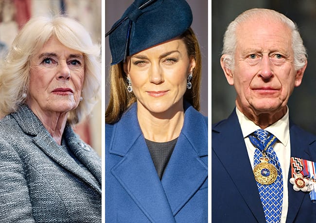 King Charles Queen Camilla Kate Middleton